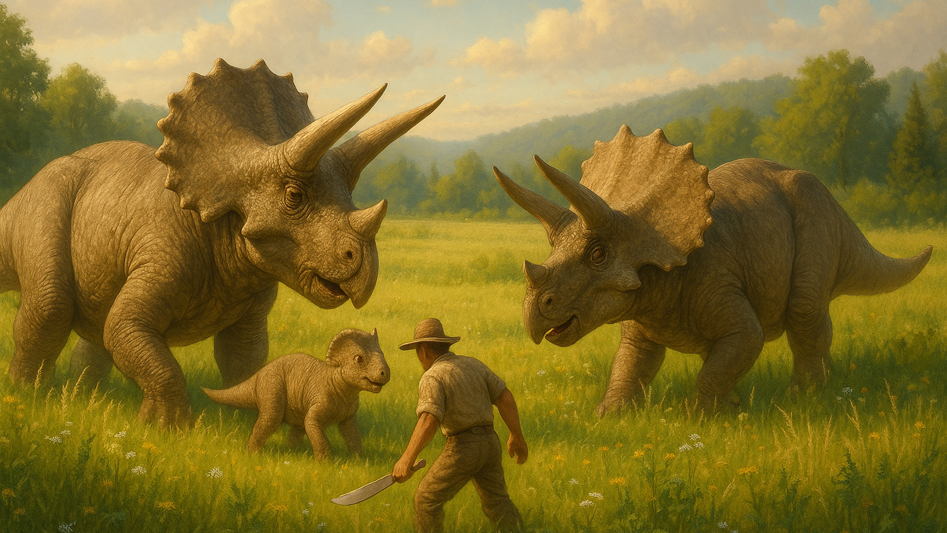 T-Rex dinosaur HD wallpaper