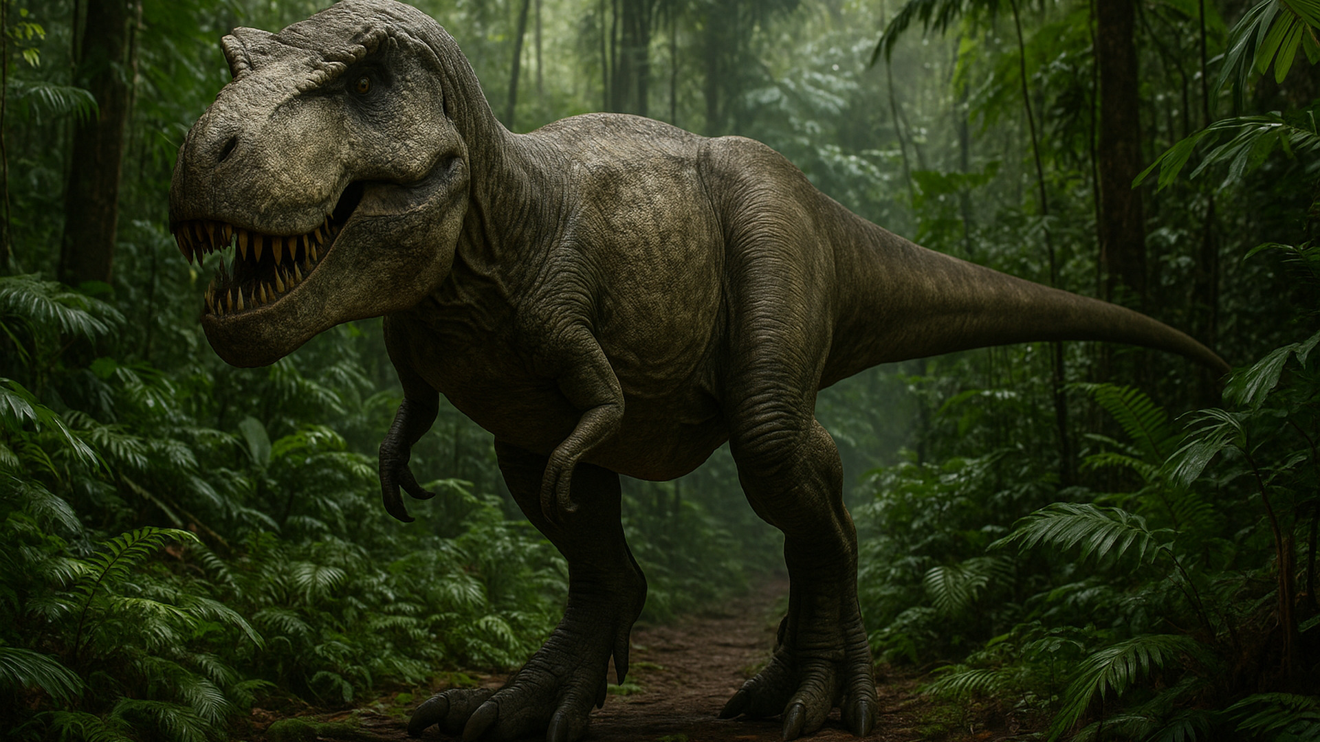 T-Rex dinosaur HD wallpaper