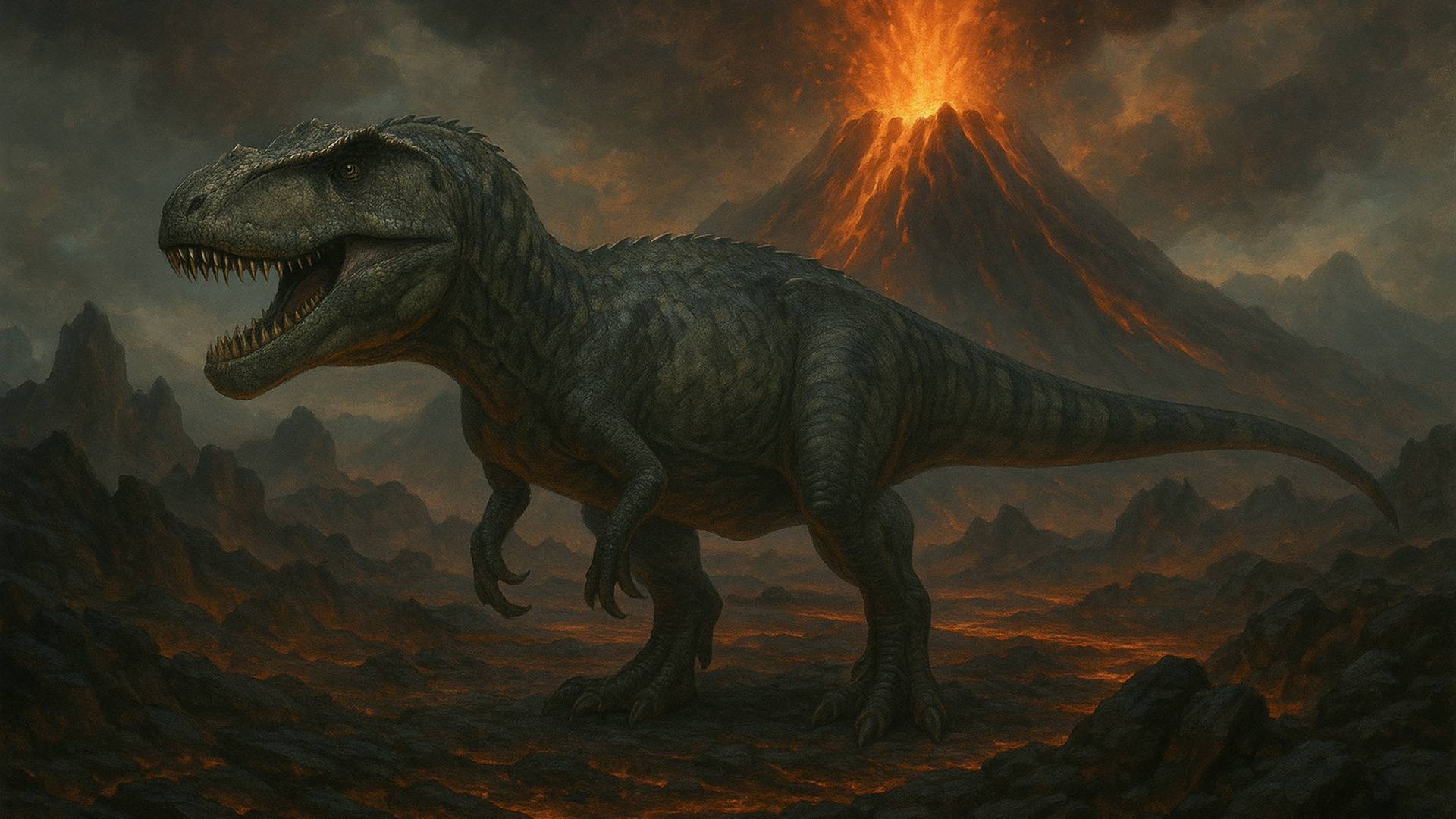 T-Rex dinosaur HD wallpaper