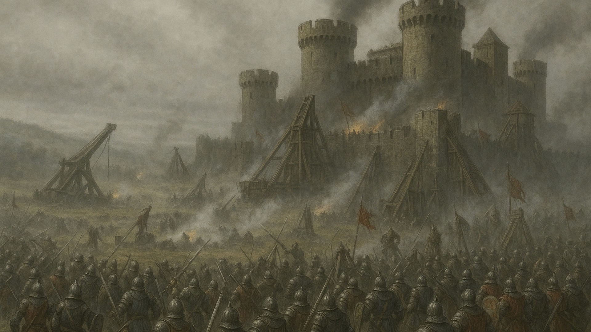 Fantasy castle dragon HD wallpaper