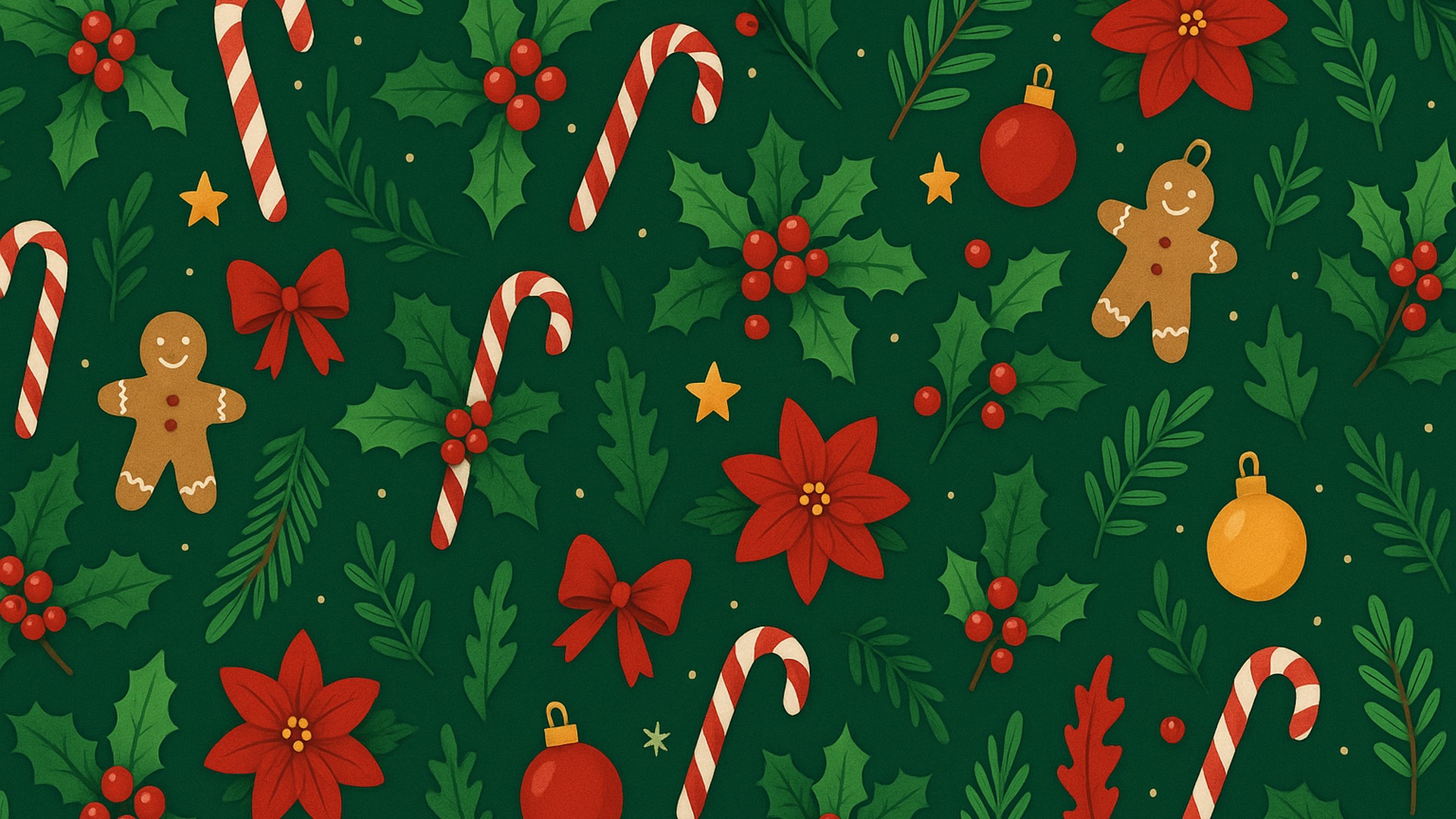 Winter forest seasonal wallpaper