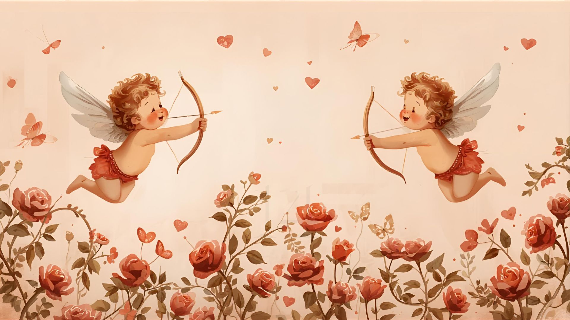 Winter forest seasonal wallpaper