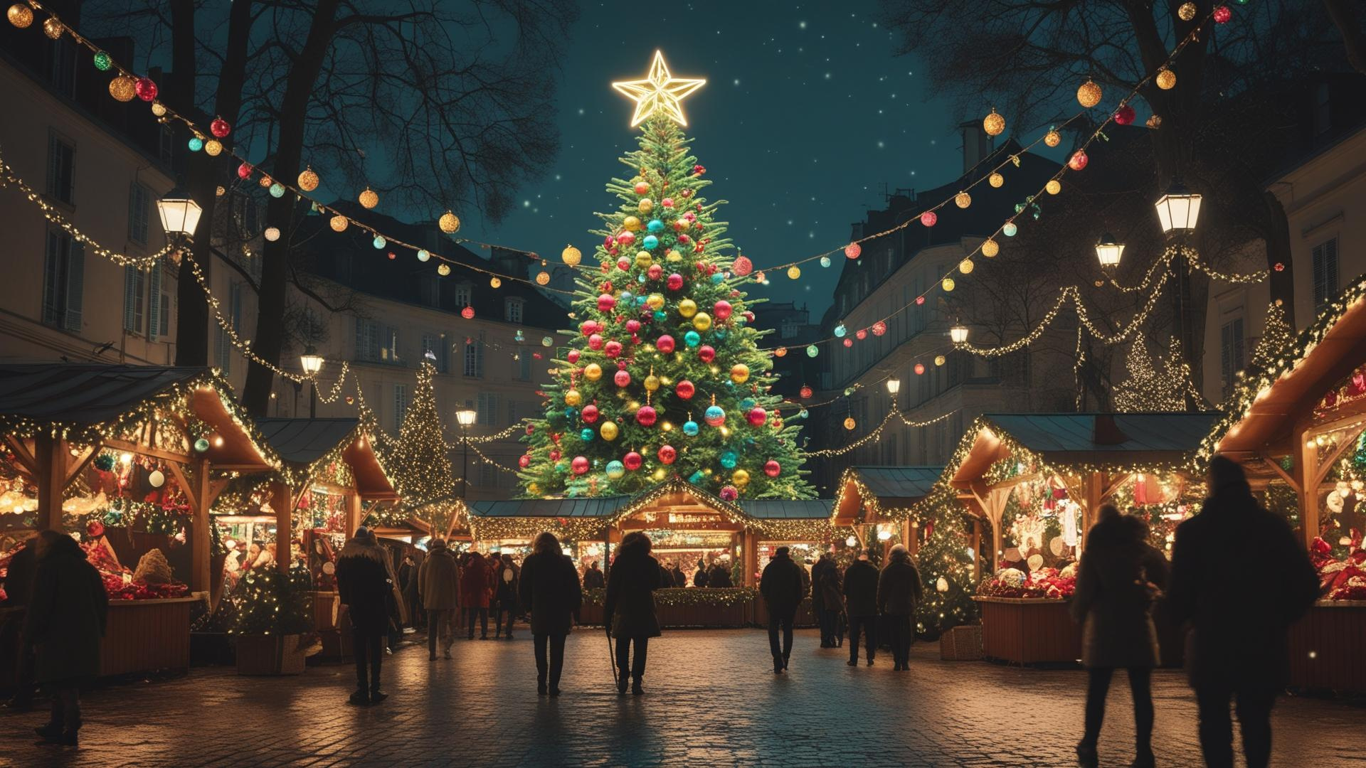 Winter forest seasonal wallpaper