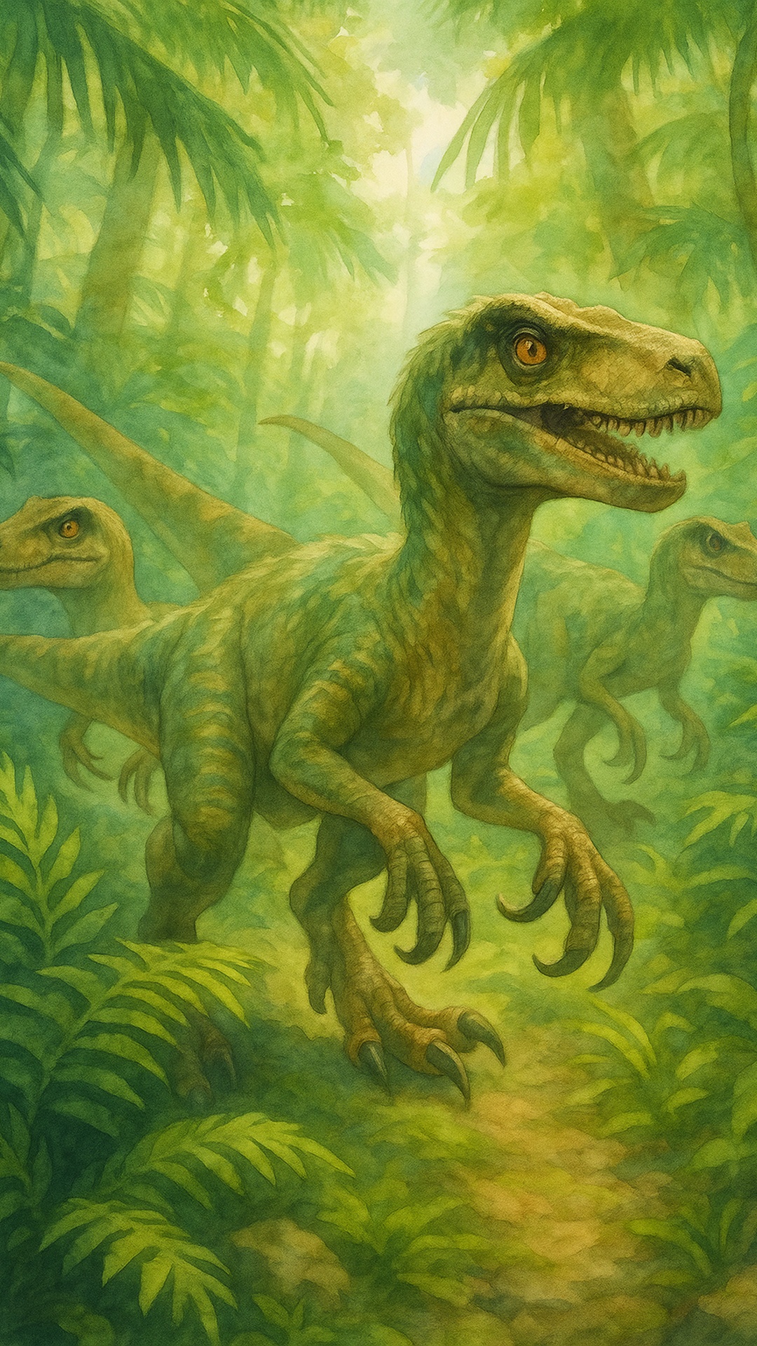 Dinosaur vertical wallpaper