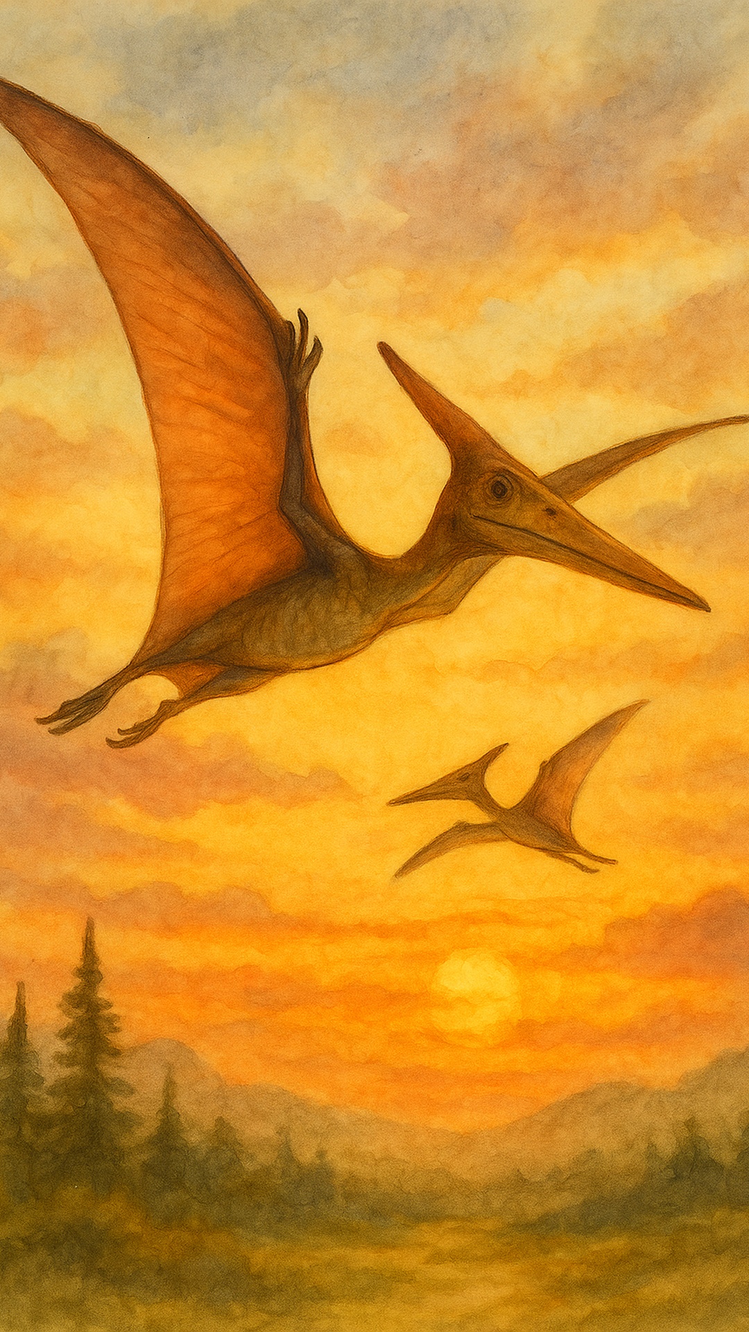 Dinosaur vertical wallpaper