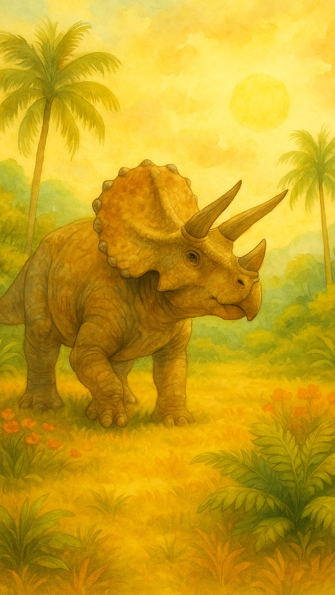 Dinosaur vertical wallpaper