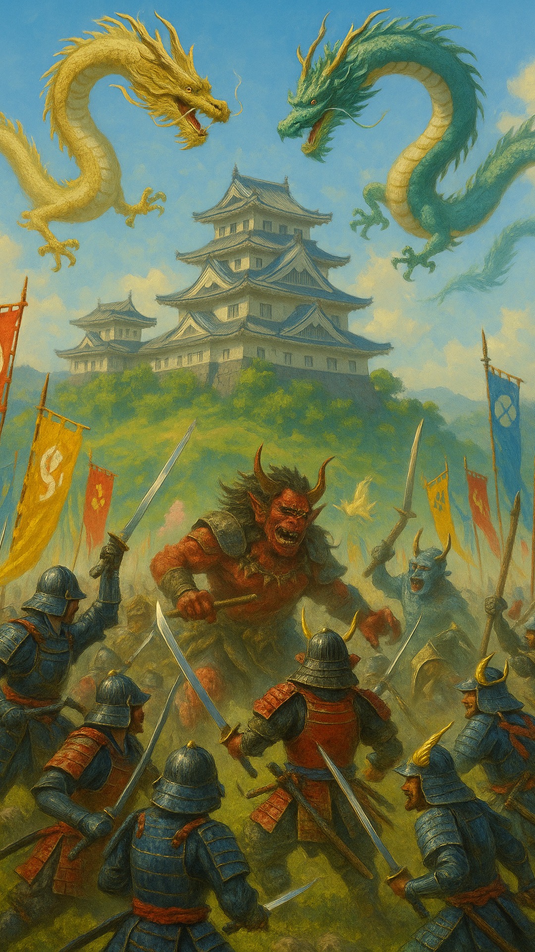 Fantasy dragon phone wallpaper