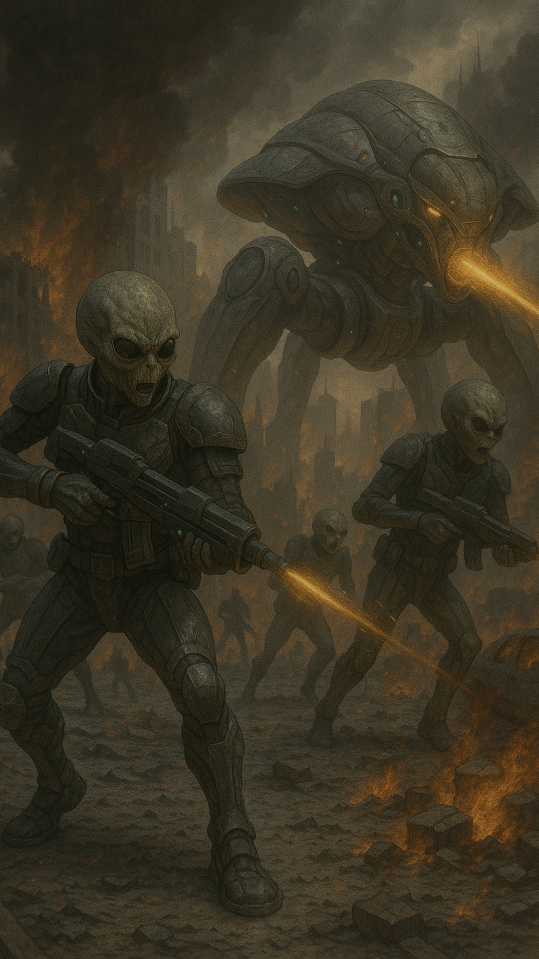 Futuristic mobile wallpaper 11 — HD vertical phone background