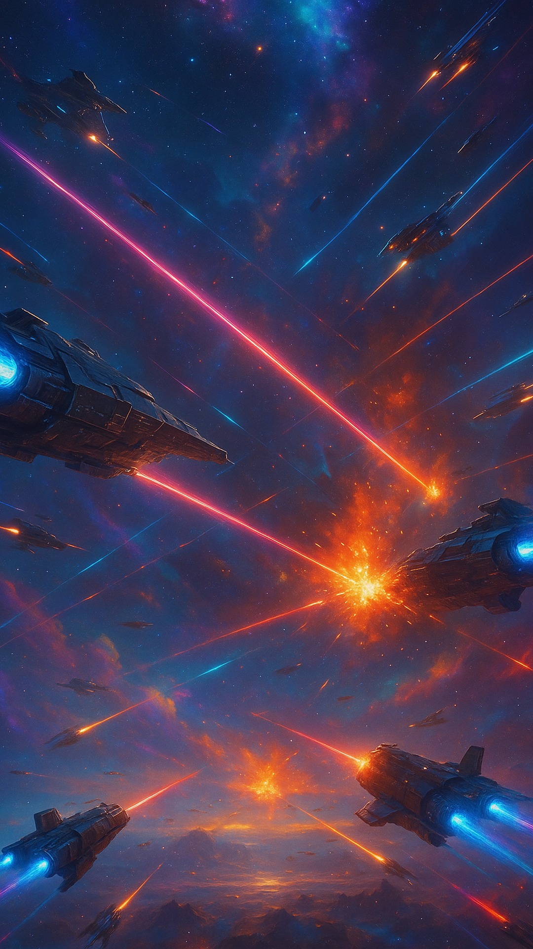 Futuristic mobile wallpaper 3 — HD vertical phone background