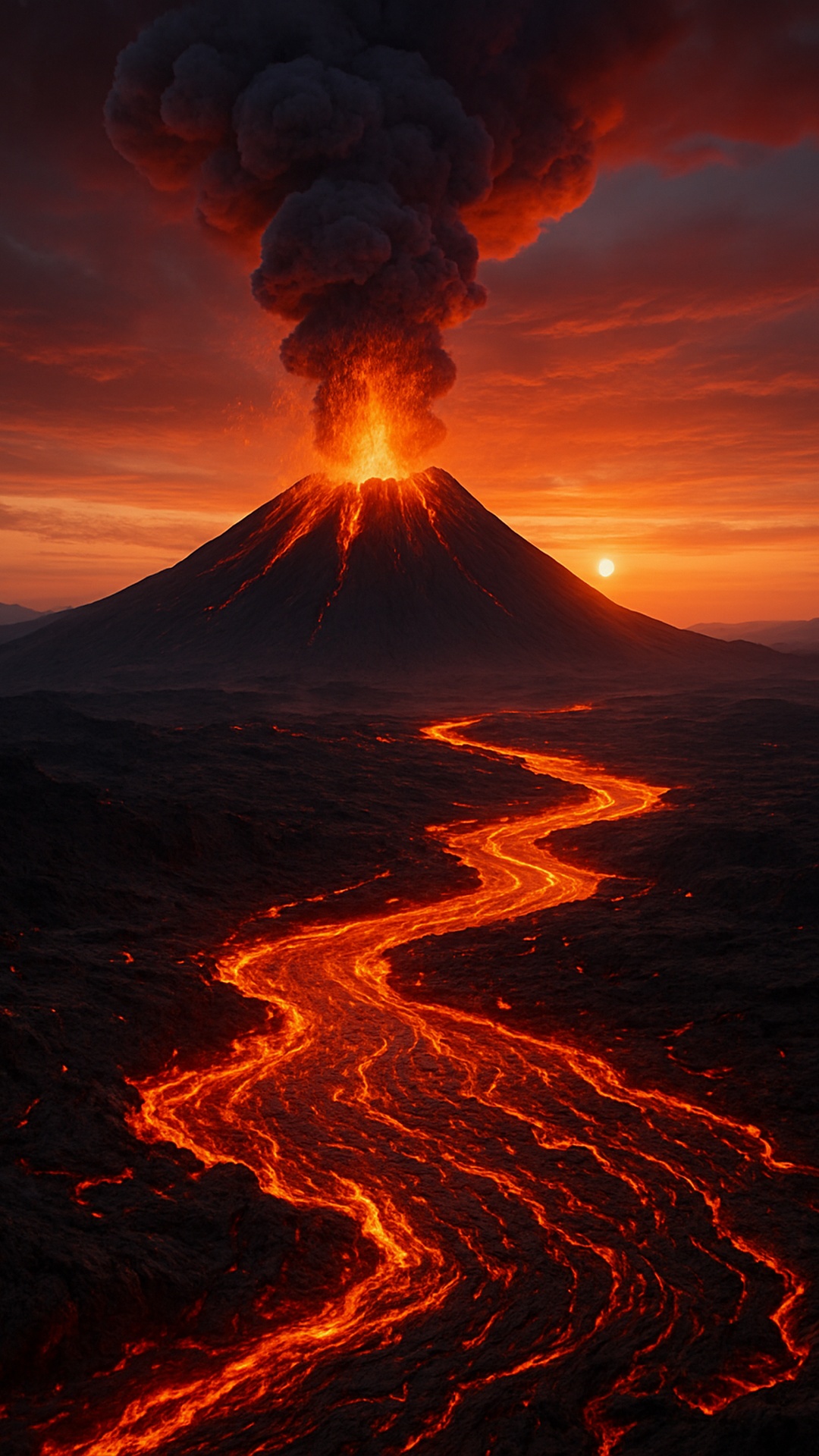 Nature mountain phone wallpaper