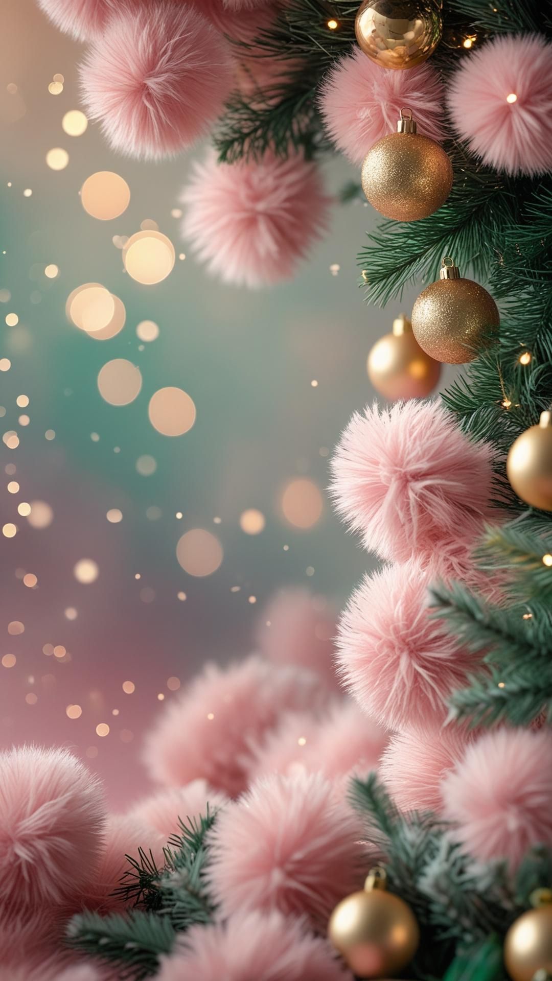 Winter seasonal phone wallpaper