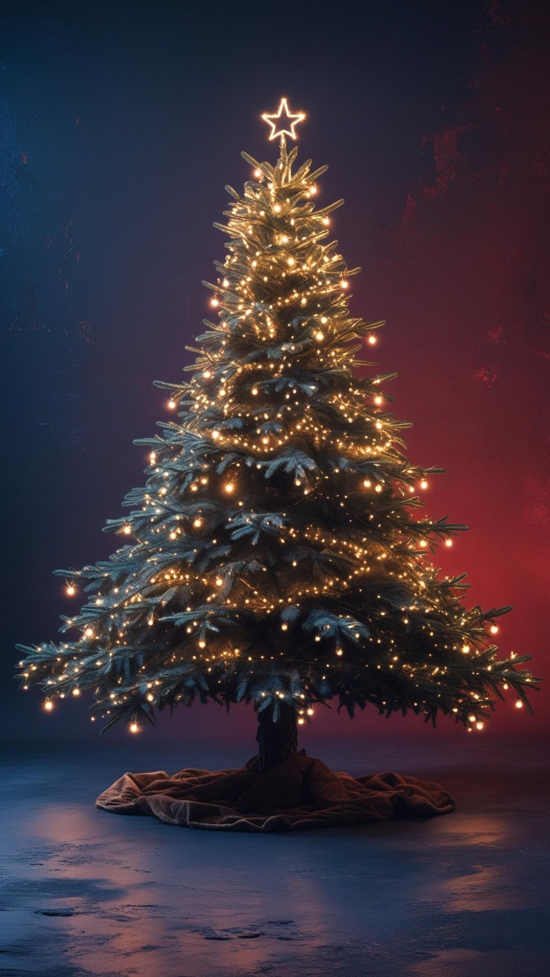 Winter seasonal phone wallpaper