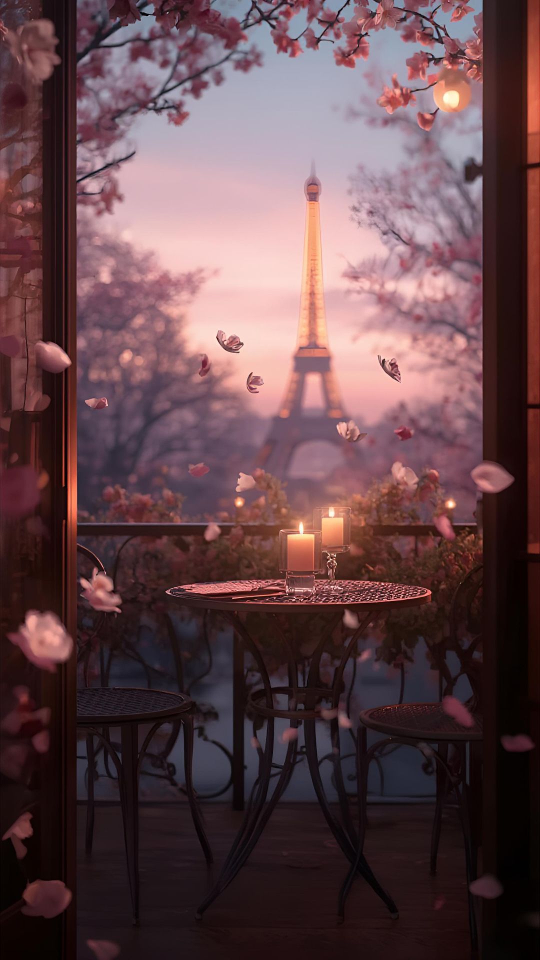 Winter seasonal phone wallpaper