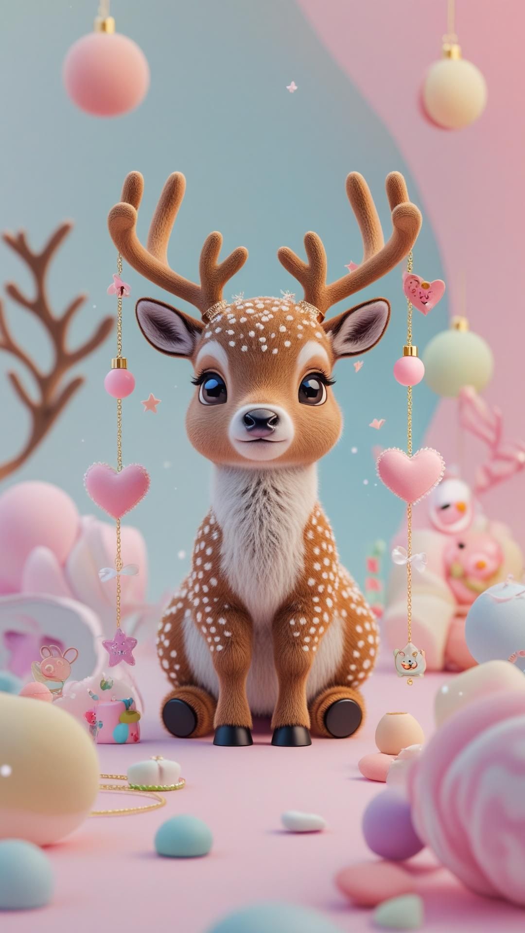 Winter seasonal phone wallpaper