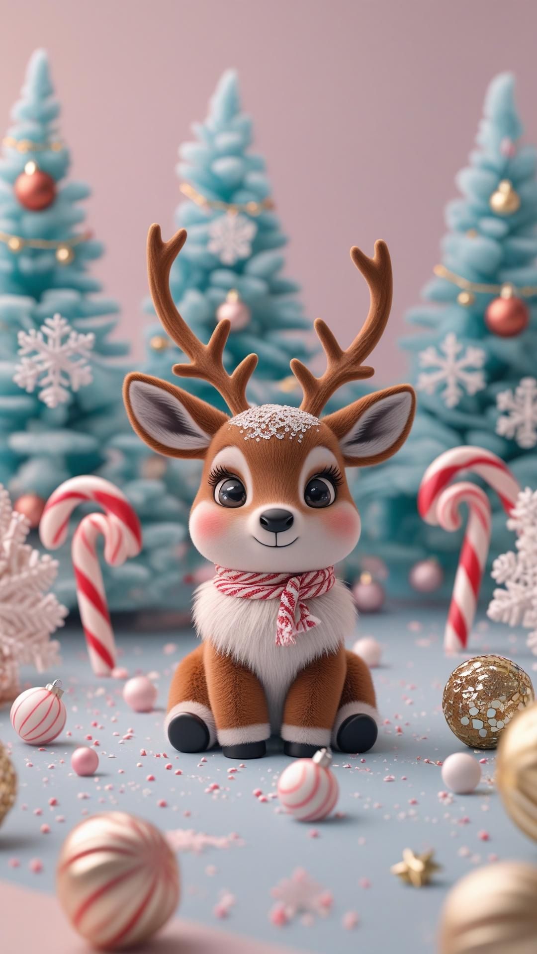 Winter seasonal phone wallpaper